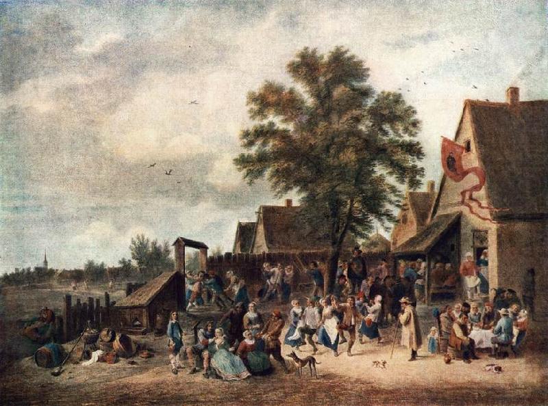TENIERS, David the Younger The Village Feast gh china oil painting image